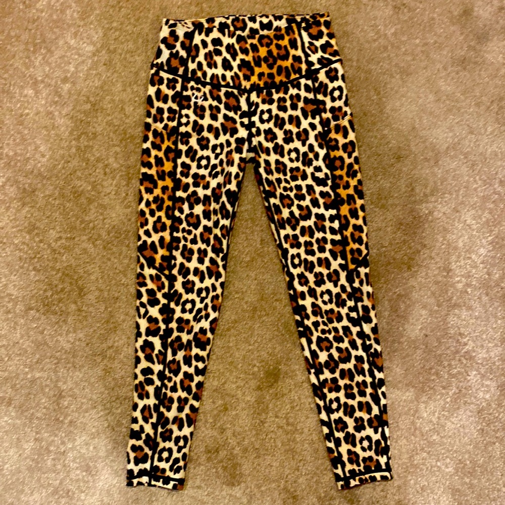 Animal print leggings - XS